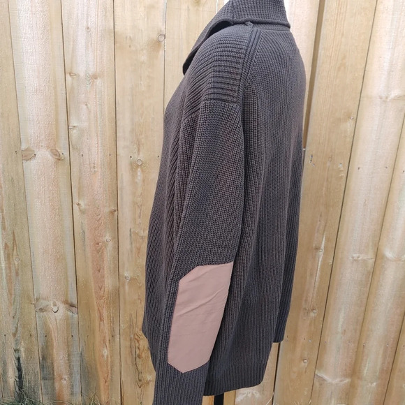 Duluth Trading Brigadier Shawl Collar Sweater Brown Mens Size XL NWT Duluth - Picture 2 of 6